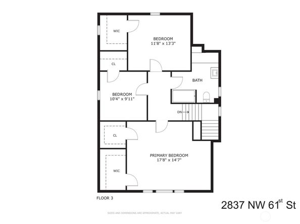2837 NW 61st Street, Seattle WA 98107
