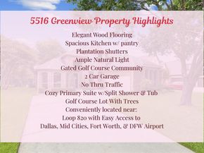 5516  Greenview Court , North Richland Hills Texas 76148