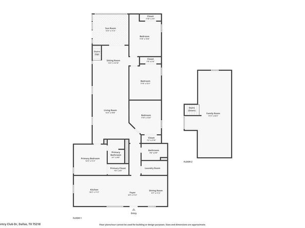 10338  Country Club Drive , Dallas Texas 75218