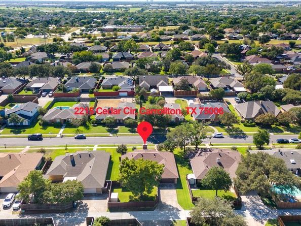 2215  Cedar Circle , Carrollton Texas 75006