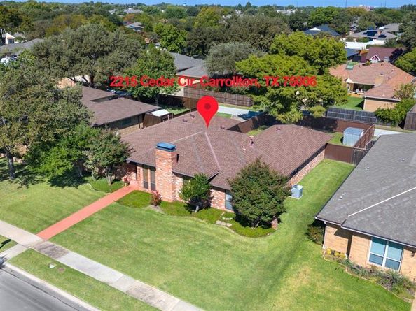 2215  Cedar Circle , Carrollton Texas 75006