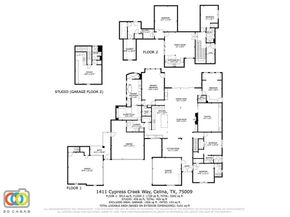 1411  Cypress Creek Way , Celina Texas 75009