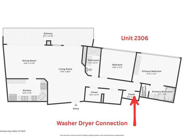 6211 W Northwest Highway  2306, Dallas Texas 75225