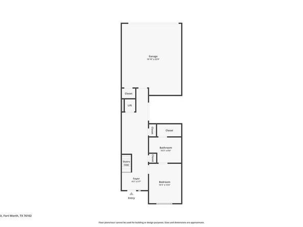 614 E 1st Street , Fort Worth Texas 76102