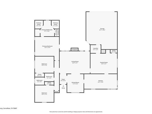 3101  Regency Street , Carrollton Texas 75007