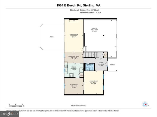 1904 E Beech Road, Sterling VA 20164