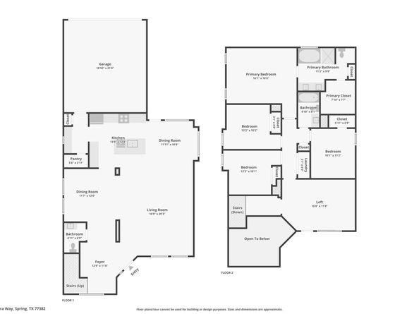 90 Panterra Way, The Woodlands TX 77382