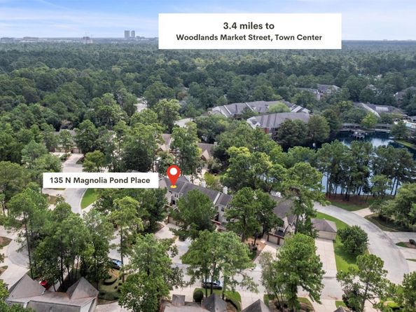 135 N Magnolia Pond Place, The Woodlands TX 77381