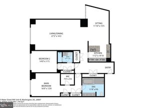 3303 Water Street NW 4L, Washington DC 20007