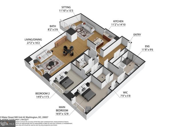 3303 Water Street NW 4L, Washington DC 20007