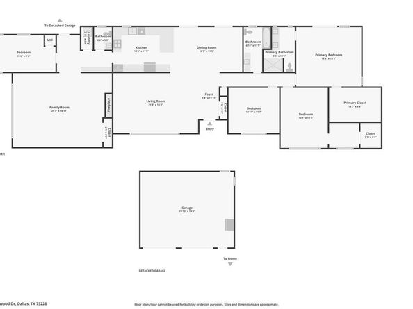 9403  Vinewood Drive , Dallas Texas 75228