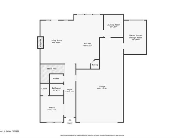 7603  Culcourt Street , Dallas Texas 75209