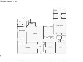 910  Bradfield Drive , Garland Texas 75042