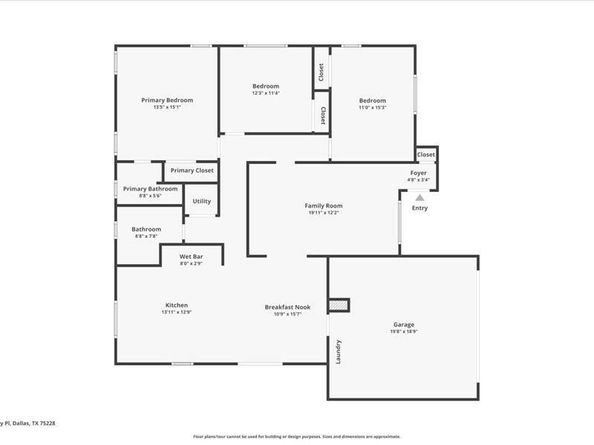 2330  Peavy Place , Dallas Texas 75228