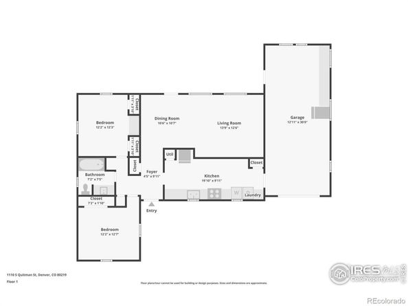 1110 S Quitman Street, Denver CO 80219