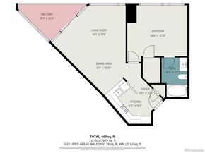 100 Park Avenue 905, Denver CO 80205