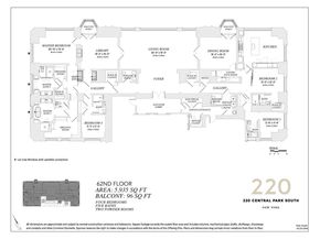 220 Central Park S 62, New York NY 10019