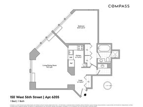 150 West 56th Street 6205, New York NY 10019