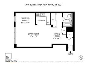49 West 12th Street 8A, New York NY 10011