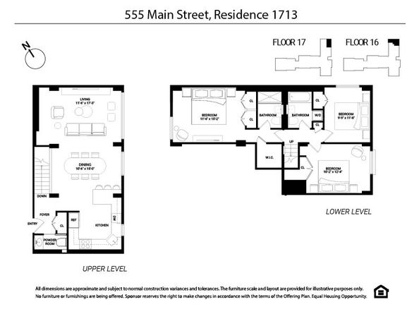 555 Main Street 1713, New York NY 10044