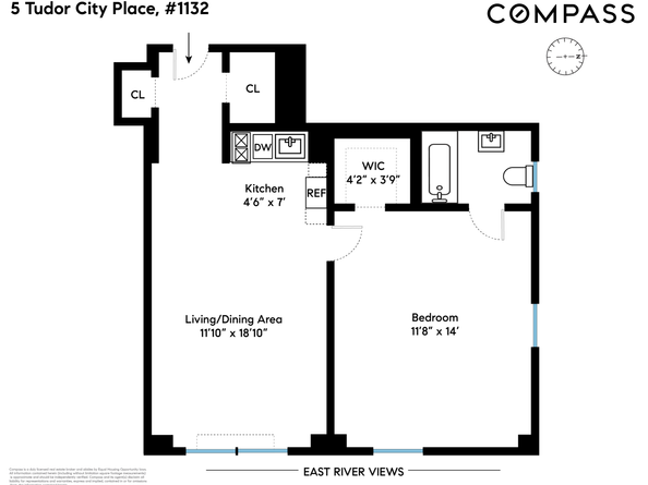 5 Tudor City Place 1132, New York NY 10017