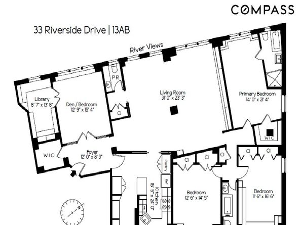 33 Riverside Drive 13AB, New York NY 10023