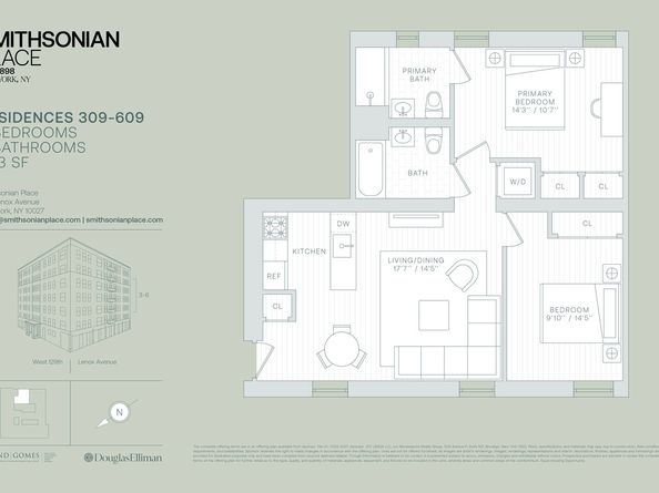 370 Lenox Avenue 609, New York NY 10027