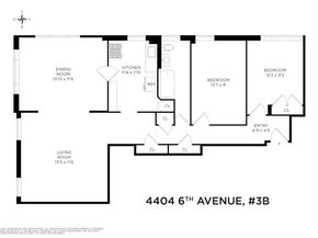 4404 6th Avenue 3B, Brooklyn NY 11220