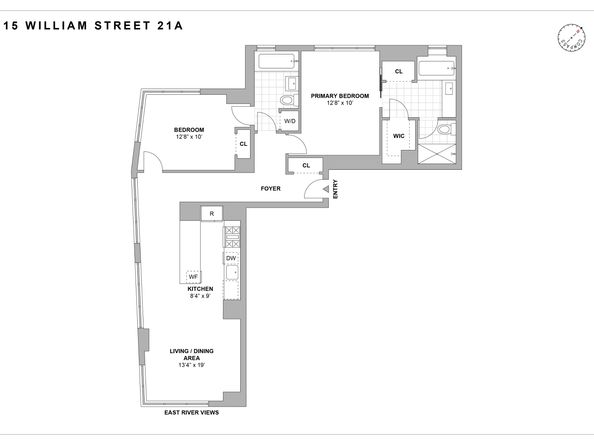 15 William Street 21A, New York NY 10005