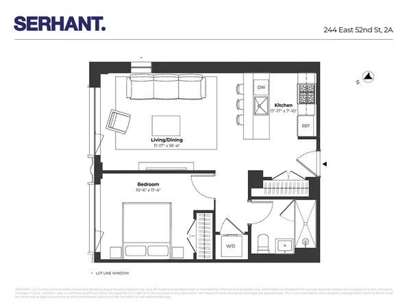 244 East 52nd Street 2A, New York NY 10022