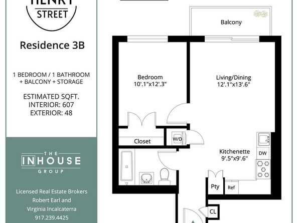 19 North Henry Street 3B, Brooklyn NY 11222