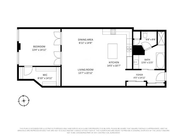 529 West 42nd Street 5R, New York NY 10036