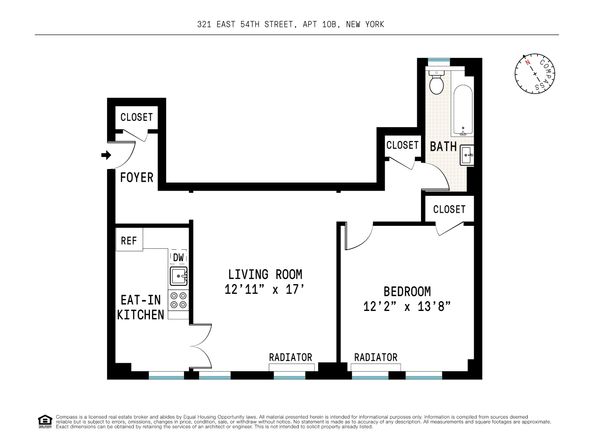 321 East 54th Street 10B, New York NY 10022