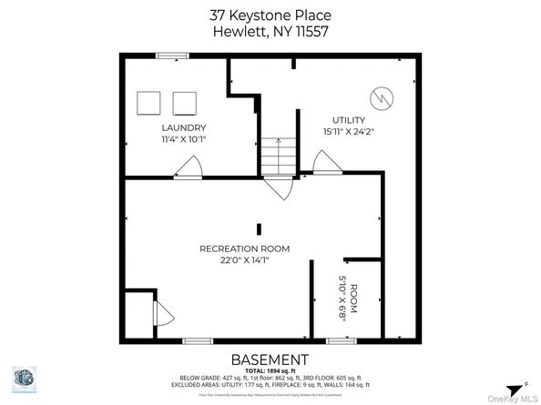 37 Keystone Place, Hewlett NY 11557