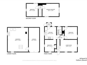 46 Bayard Street, Dedham MA 02026