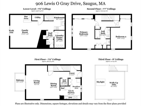 906 Lewis O Gray Drive 906, Saugus MA 01906