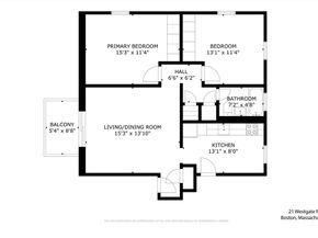 21 Westgate Rd 6, Boston MA 02132