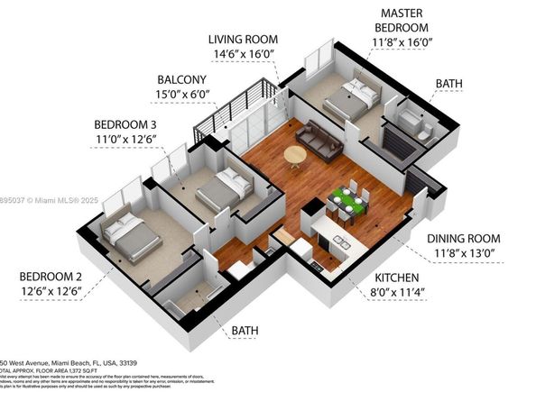 650 West Ave 2107, Miami Beach FL 33139