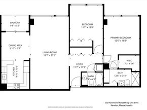 250 Hammond Pond Pkwy 614S, Newton MA 02467