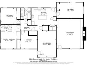 3512  Socorro Road , Fort Worth Texas 76116