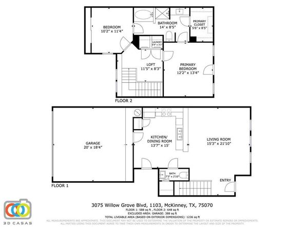 3075  Willow Grove Boulevard  1103, McKinney Texas 75070