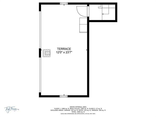 3637  Crestline Road , Fort Worth Texas 76107