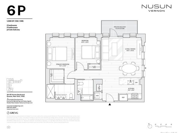 30-55 Vernon Boulevard 6P, Long Island City NY 11102