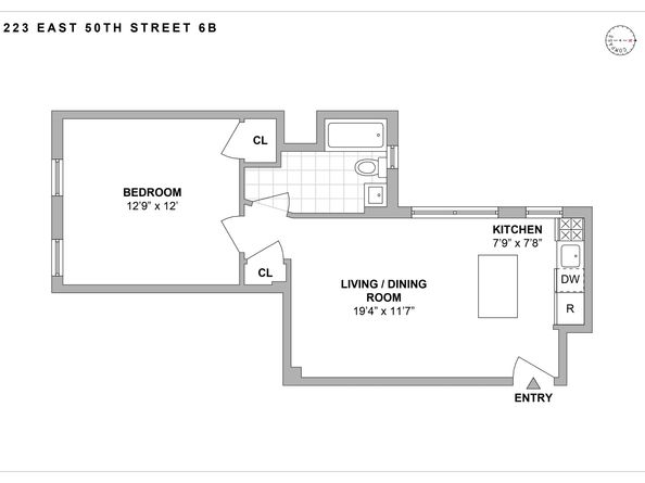 223 East 50th Street 6B, New York NY 10022