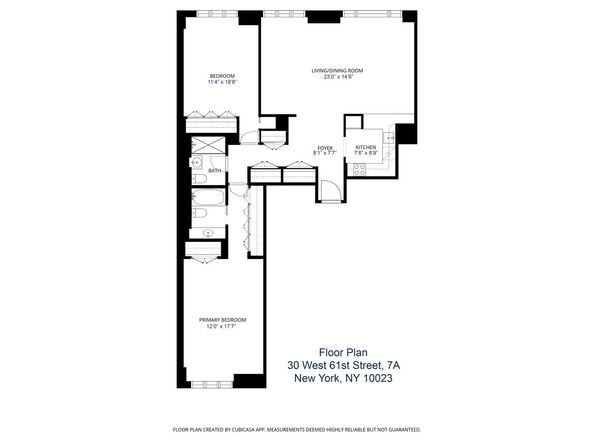 30 West 61st Street 7A, New York NY 10023