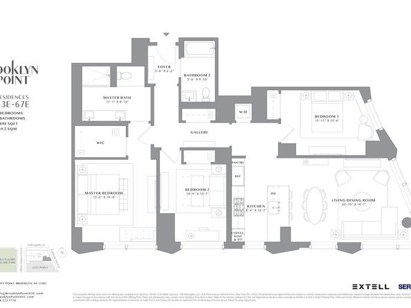 1 City Point 53E, Brooklyn NY 11201