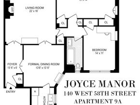 140 West 58th Street 9A, New York NY 10019