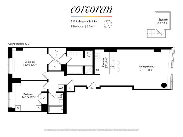 210 Lafayette Street 3A, New York NY 10012