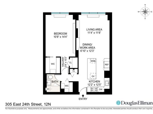 305 East 24th Street 12N, New York NY 10010