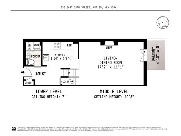 133 East 15th Street 1B, New York NY 10003